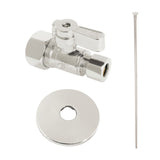 Trimscape Toilet Supply Kit, 5/8" OD x 3/8" OD Comp Straight Valve