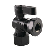 5/8-Inch O.D. Comp x 1/2-Inch or 7/16-Inch Slip Joint Quarter-Turn Angle Shut-Off Valve