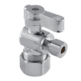 5/8-Inch O.D. Comp x 1/4-Inch O.D. Comp Quarter-Turn Angle Shut-Off Valve