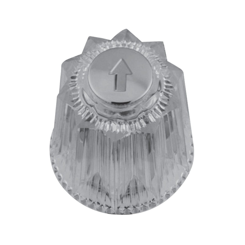 Acrylic Knob Handle, Diverter for Tub and Shower Faucet