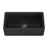 Kaolin 33-Inch Fireclay Farmhouse Kitchen Sink