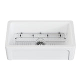 Traditional 33-Inch Fireclay Farmhouse Kitchen Sink