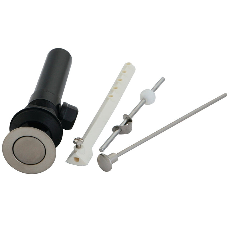 Plastic Pop-Up Bathroom Sink Drain with Overflow