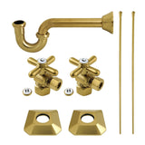 Trapeze Modern Plumbing Sink Trim Kit with P-Trap