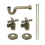 Gourmet Scape Traditional Plumbing Sink Trim Kit with P-Trap