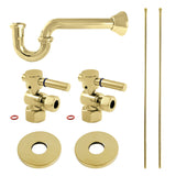 Concord Modern Plumbing Sink Trim Kit with P-Trap