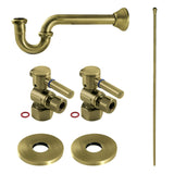 Concord Modern Plumbing Sink Trim Kit with P-Trap