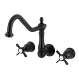 Essex Two-Handle 3-Hole Wall Mount Roman Tub Faucet