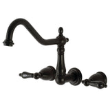 Duchess Two-Handle 3-Hole Wall Mount Roman Tub Faucet