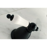 Heritage Two-Handle 3-Hole Wall Mount Tub Faucet