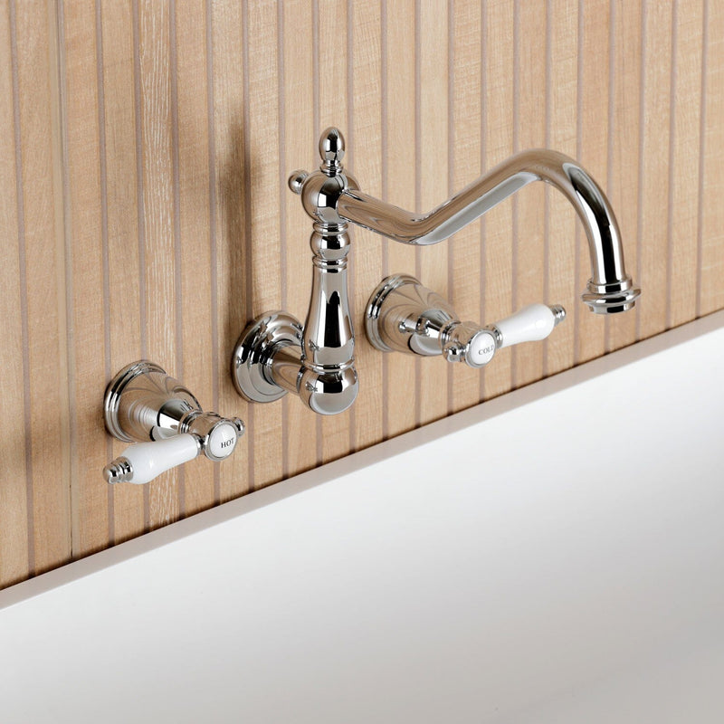 Bel-Air Two-Handle 3-Hole Wall Mount Tub Faucet