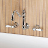 Bel-Air Two-Handle 3-Hole Wall Mount Tub Faucet