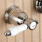 Bel-Air Two-Handle 3-Hole Wall Mount Tub Faucet