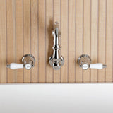 Bel-Air Two-Handle 3-Hole Wall Mount Tub Faucet