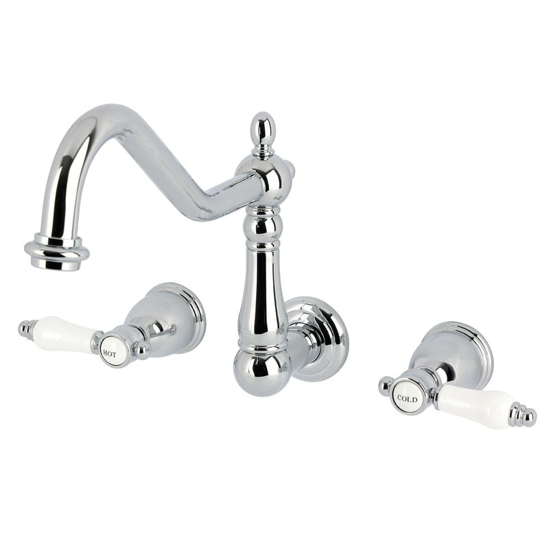 Bel-Air Two-Handle 3-Hole Wall Mount Roman Tub Faucet