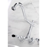 Duchess Two-Handle 3-Hole Wall Mount Roman Tub Faucet