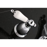 Heritage Two-Handle 3-Hole Wall Mount Tub Faucet