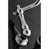 Heritage Two-Handle 3-Hole Wall Mount Tub Faucet