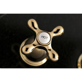 Heritage Two-Handle 3-Hole Wall Mount Roman Tub Faucet