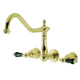 Duchess Two-Handle 3-Hole Wall Mount Roman Tub Faucet