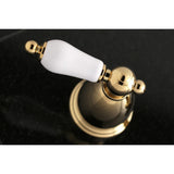 Heritage Two-Handle 3-Hole Wall Mount Tub Faucet