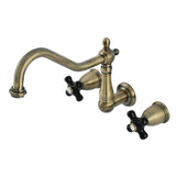 Duchess Two-Handle 3-Hole Wall Mount Roman Tub Faucet