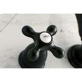 Heritage Two-Handle 3-Hole Wall Mount Roman Tub Faucet