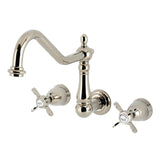Essex Two-Handle 3-Hole Wall Mount Roman Tub Faucet