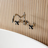 Duchess Two-Handle 3-Hole Wall Mount Roman Tub Faucet