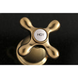 Heritage Two-Handle 3-Hole Wall Mount Roman Tub Faucet