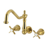 Essex Two-Handle 3-Hole Wall Mount Roman Tub Faucet