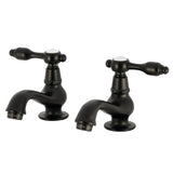 Tudor Two-Handle Deck Mount Basin Tap Faucet