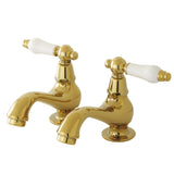 Heritage Two-Handle Deck Mount Basin Tap Faucet