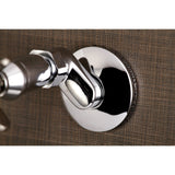 Essex Double-Handle 2-Hole Wall Mount Bathroom Faucet