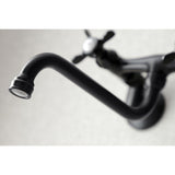 Essex Double-Handle 2-Hole Wall Mount Bathroom Faucet