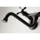 Essex Double-Handle 2-Hole Wall Mount Bathroom Faucet