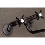 Essex Double-Handle 2-Hole Wall Mount Bathroom Faucet