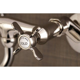 Essex Double-Handle 2-Hole Wall Mount Bathroom Faucet