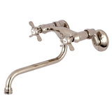 Essex Double-Handle 2-Hole Wall Mount Bathroom Faucet