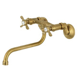 Essex Double-Handle 2-Hole Wall Mount Bathroom Faucet