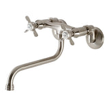 Essex Double-Handle 2-Hole Wall Mount Bathroom Faucet