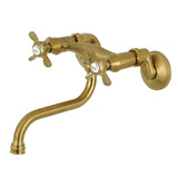 Essex Double-Handle 2-Hole Wall Mount Bathroom Faucet