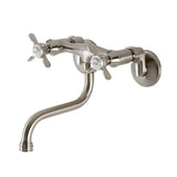 Essex Double-Handle 2-Hole Wall Mount Bathroom Faucet