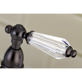 Wilshire Two-Handle 2-Hole Deck Mount Bridge Kitchen Faucet