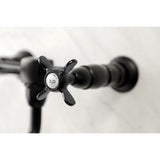 Essex Double-Handle 2-Hole Wall Mount Bathroom Faucet