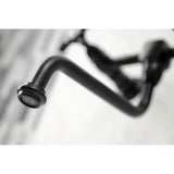 Essex Double-Handle 2-Hole Wall Mount Bathroom Faucet