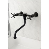Essex Double-Handle 2-Hole Wall Mount Bathroom Faucet
