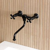 Duchess Double-Handle 2-Hole Wall Mount Bathroom Faucet