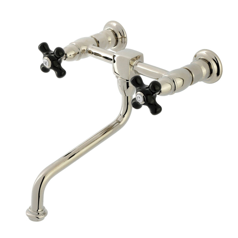 Duchess Double-Handle 2-Hole Wall Mount Bathroom Faucet