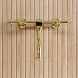 Heritage Double-Handle 2-Hole Wall Mount Bathroom Faucet